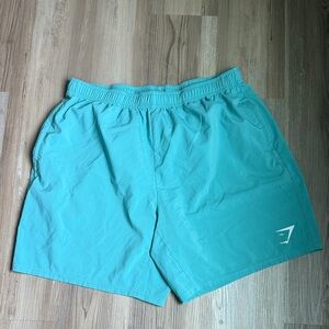 Gymshark Teal Athletic Training Shorts